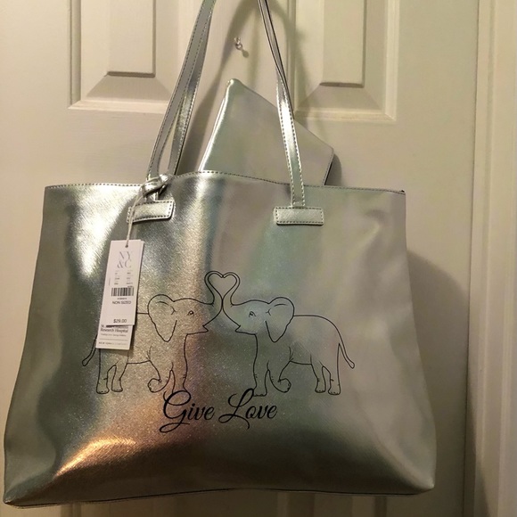 St.Jude Metallic Tote Bag - Picture 1 of 8